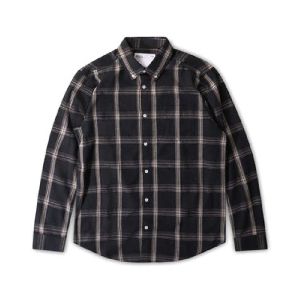 Men's Gramercy Long Sleeve Shirt - Black - Large - NWT